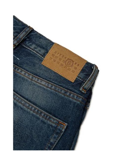 Jeans a gamba ampia MM6 KIDS MAISON MARGIELA | M61038 MM08EM601